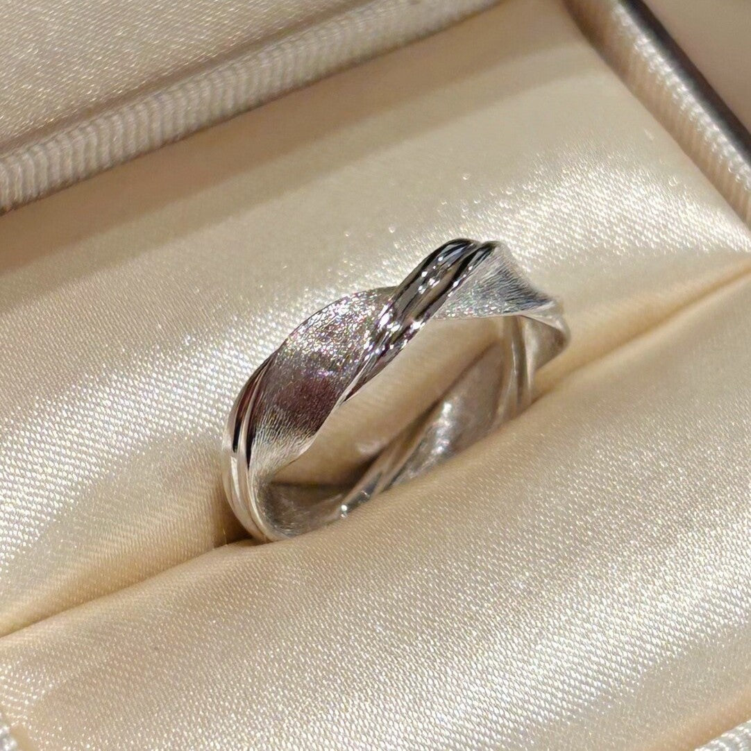 Ribbon Winding Silk Light High-grade Drawing Ring