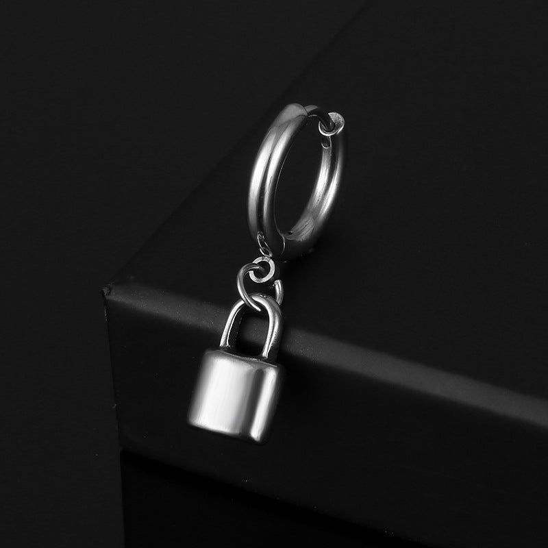 Classy Charming Titanium Steel Stainless Casting Ear Buckle