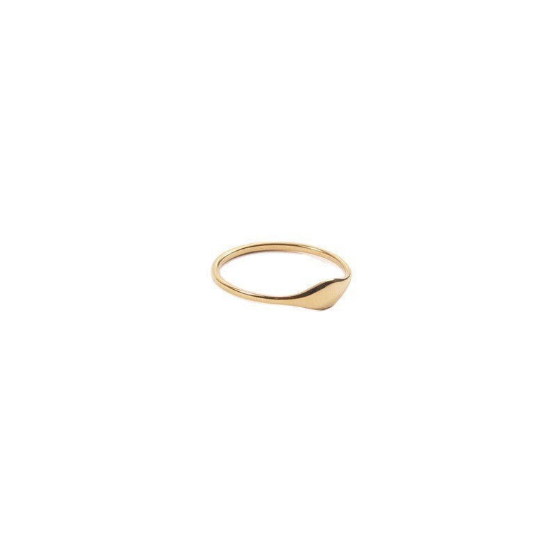 Thin Curved Simple Indifference Trend Index Finger Knuckle Female Fashion Ring