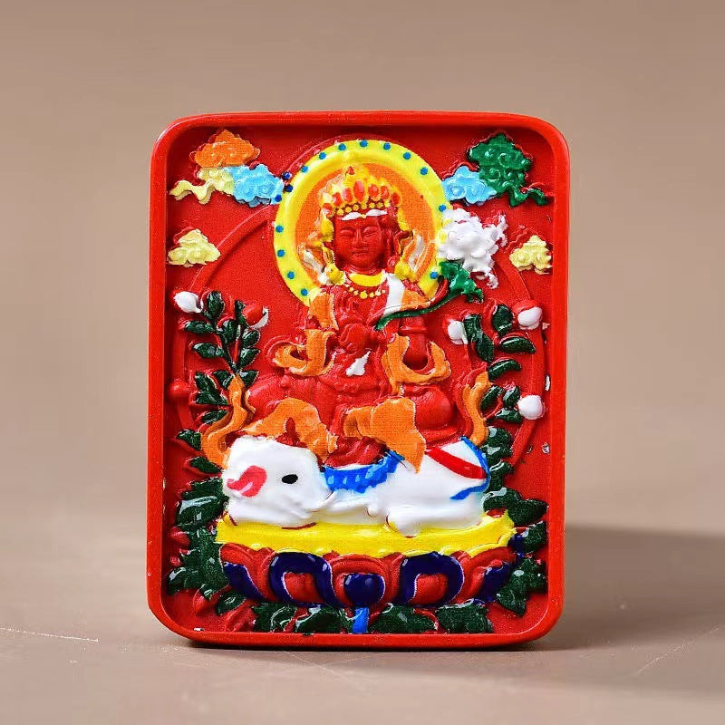 Zodiac Natal Buddha Bodhisattva Dragon Snake Pendants