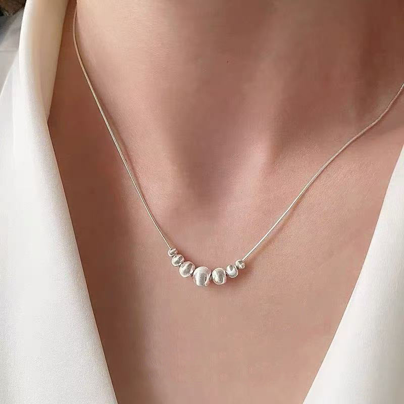 Women's Heart Light Luxury Minority Clavicle Chain Cold Necklace
