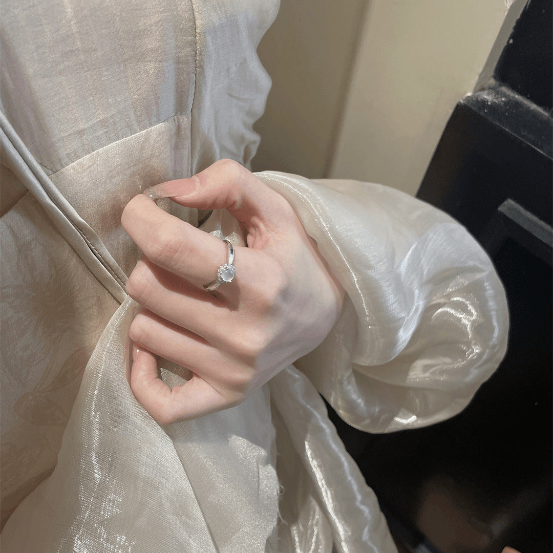 Light Luxury Minority Design Fairy Index Finger Ring