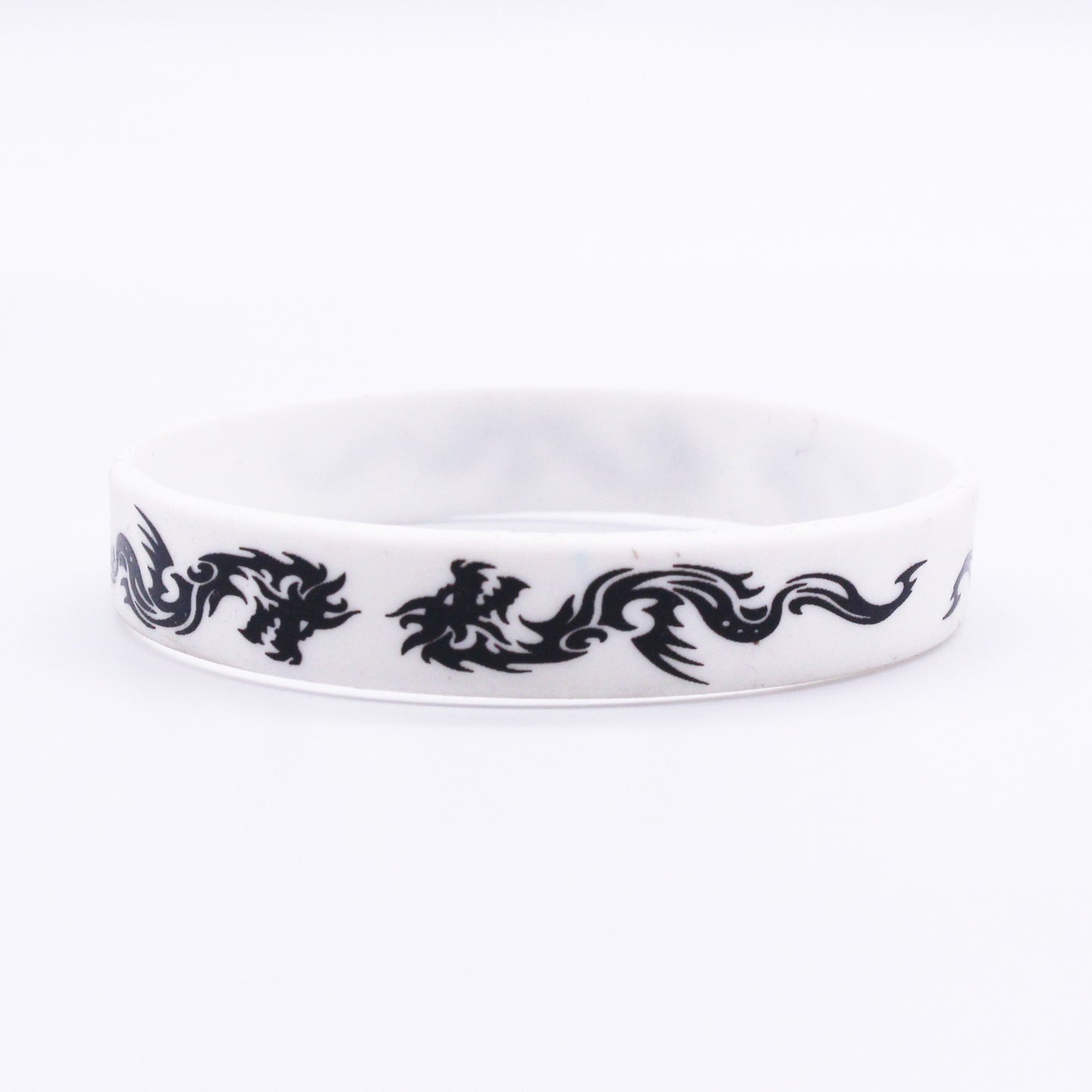 Dragon Pattern Silicone Ghana Flag Rock Bracelets