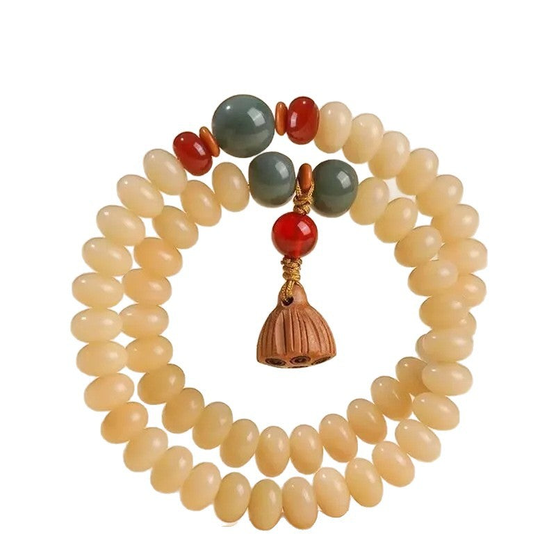 Style National Twin Good Luck Lucky Five Pack Lotus Seedpod Bracelets