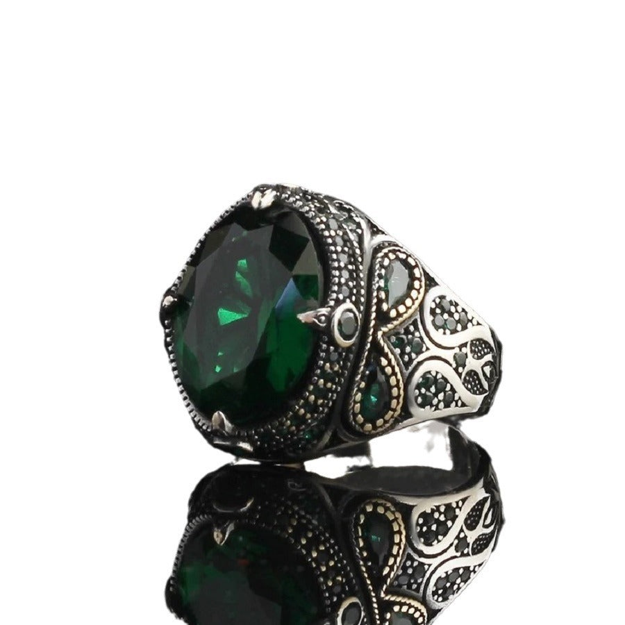 Casual Trendy Men's Vintage Fashion Personality Rings