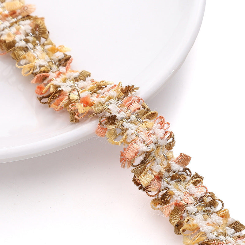 Classic Style Polyester Lace Handmade Suitcase Hat Weaving Rope Jewelry Accessories