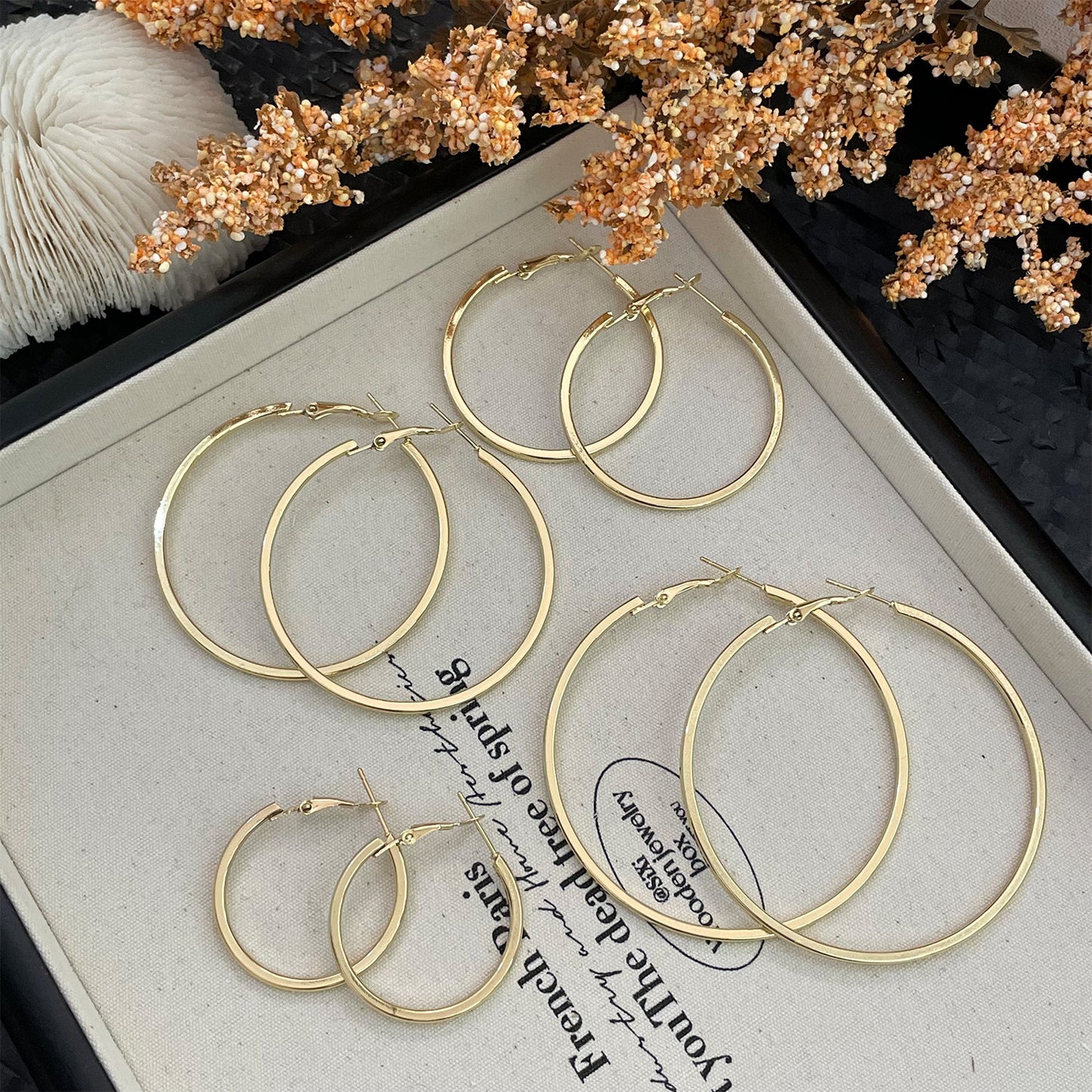 Hoop Tide Ear Design Simple High Sense Earrings