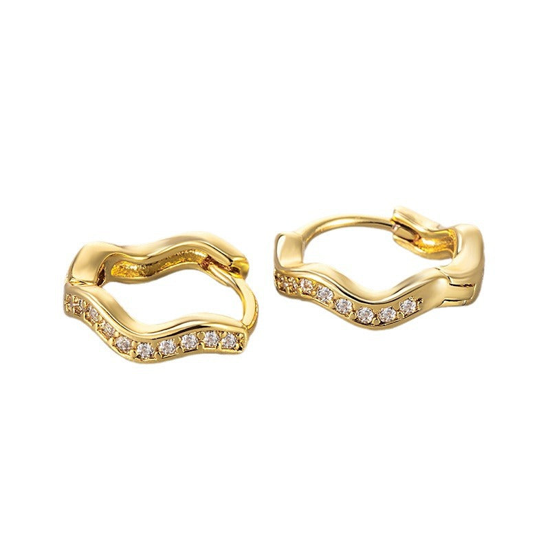 Female Niche High Sense Sleeping No Need To Take Off Ear Buckle