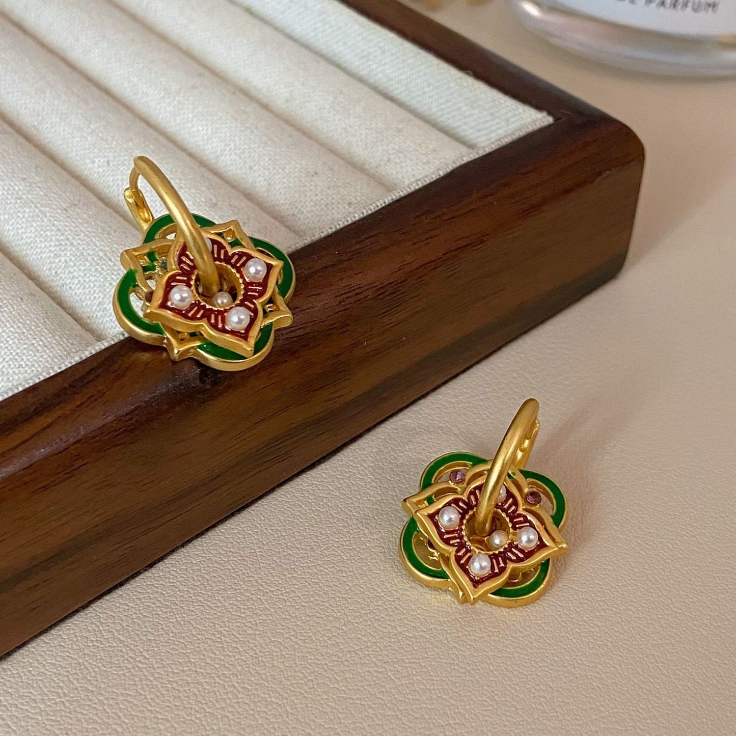 Court Style Minority Design Personality Hollow Out Earrings