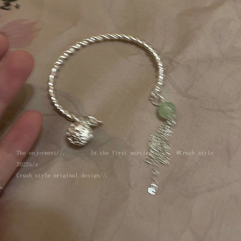 Men's Chinese Style Light Luxury Bamboo Design Female Bracelet