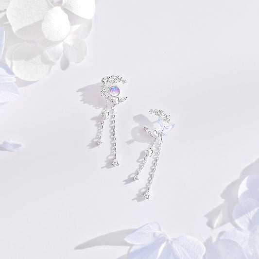 Women's Series Sterling Sier Dream Aurora Super Earrings