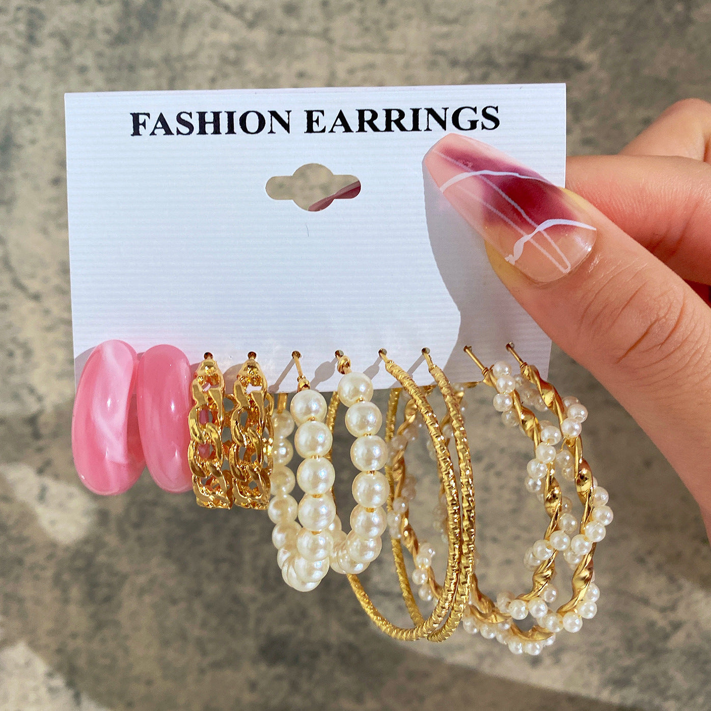 Women's Fashion Minimalism Temperament Wild Exaggerated Personalized Rings