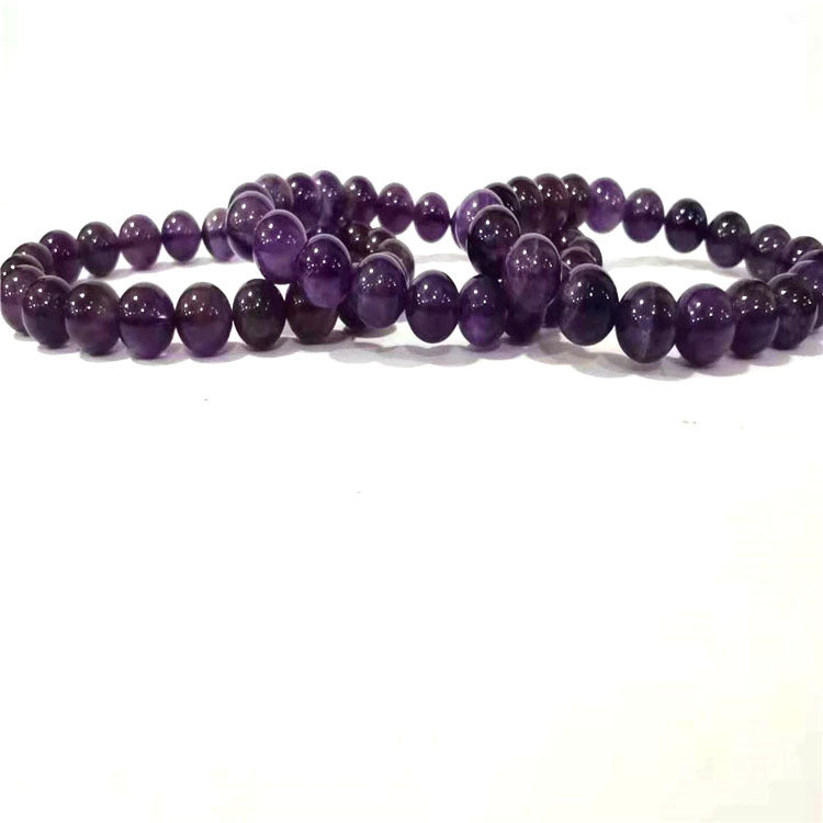Natural Amethyst Crystal Live Stall Scenic Bracelet