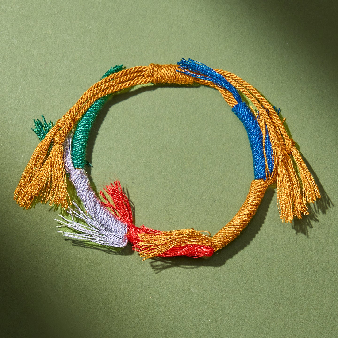 Festival Colorful Rope Ethnic Style Hand-woven Adult Small Sachet Carrying Bracelet