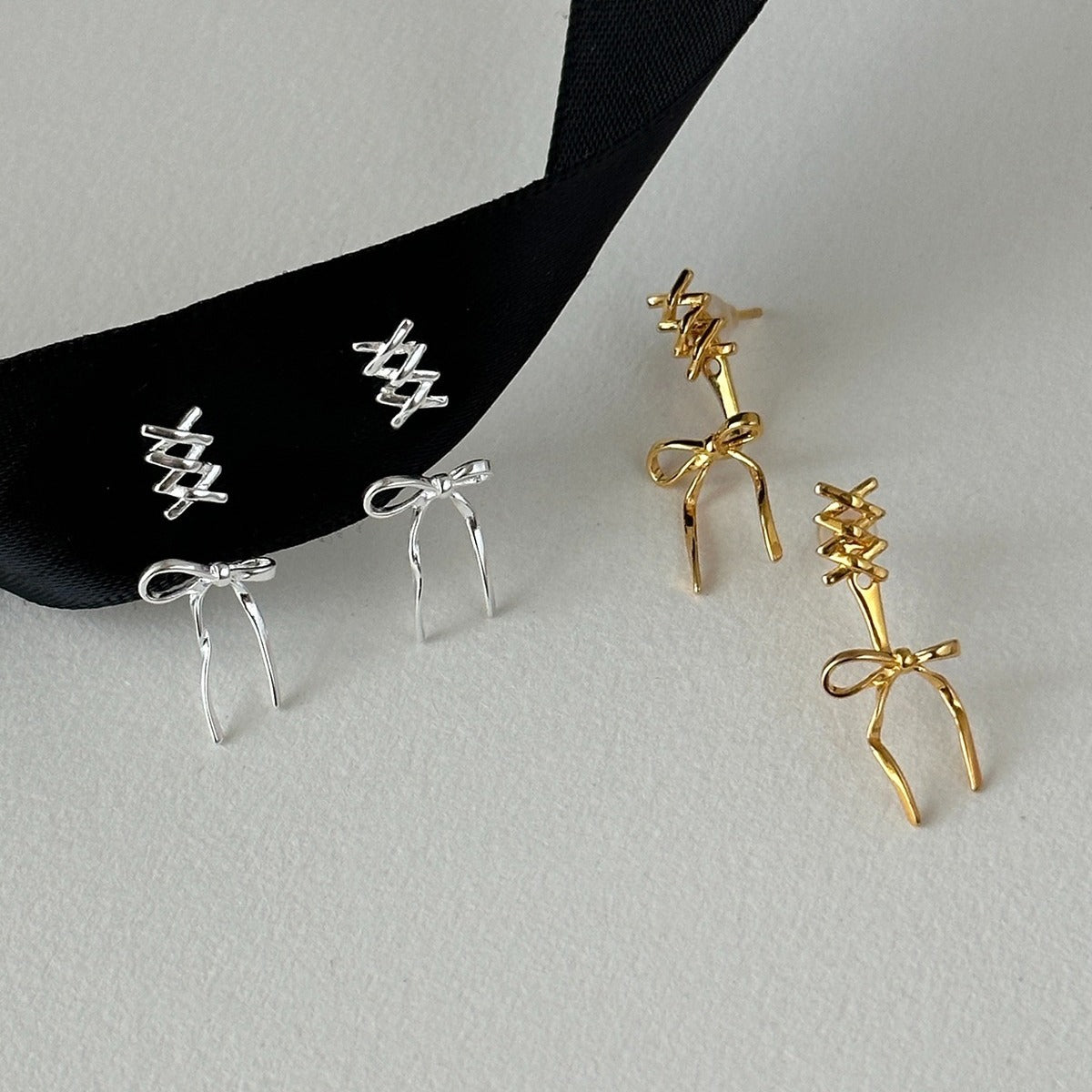 Women's Design High-grade Ear Clip Korean Style Stud Earrings