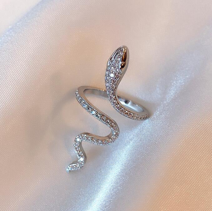 Moonstone Design Light Luxury High-grade Opening Rings