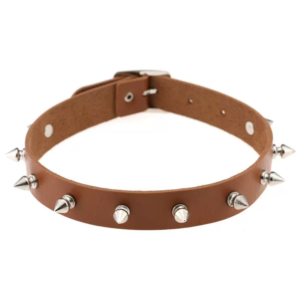 Punk Leather Rock Exaggerated Trend Neck Necklace