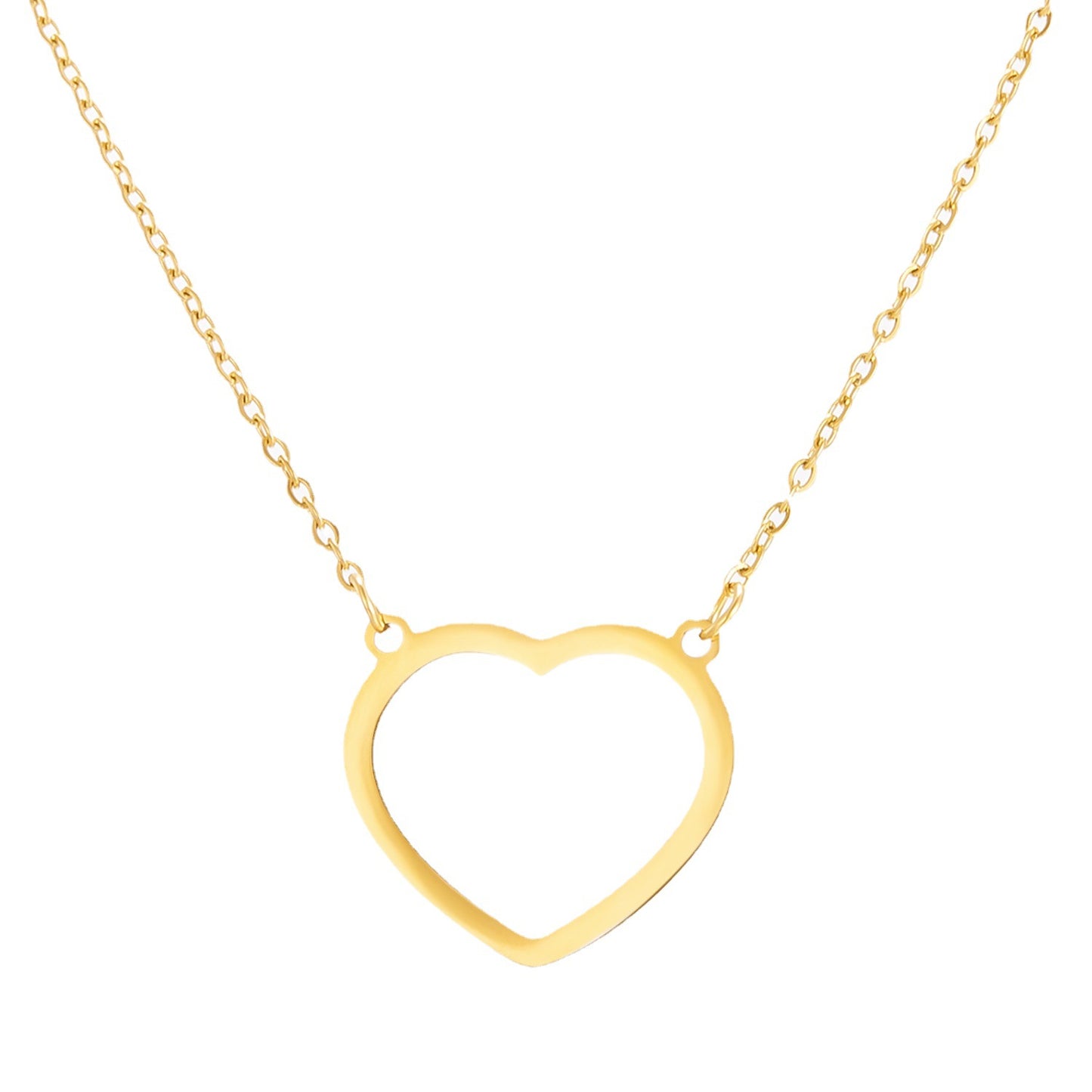Mother's Day Hollow Heart-shaped Butterfly Combination Necklaces