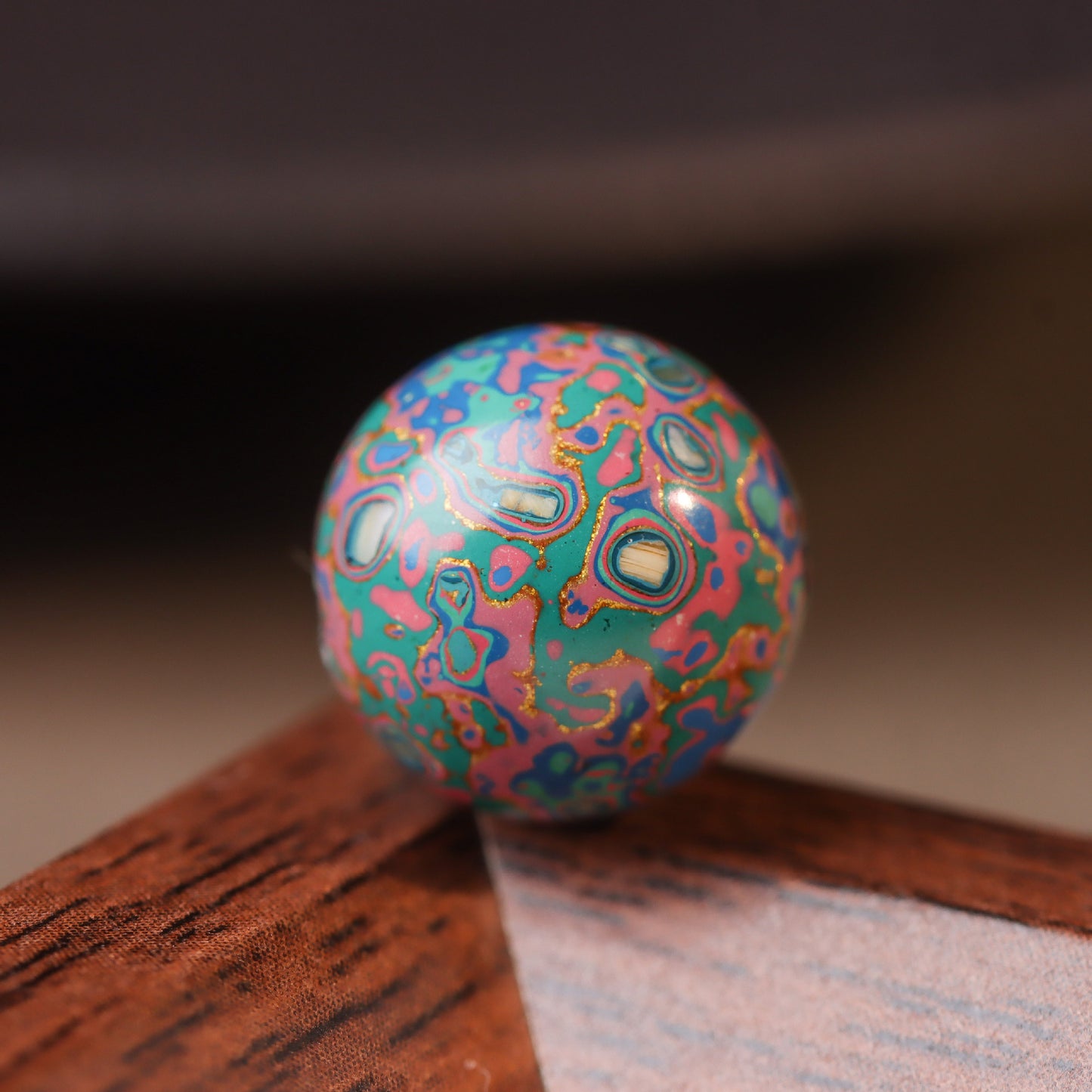 Paint Beads Wooden Beaded Screw Craft Color Amusement Bracelets