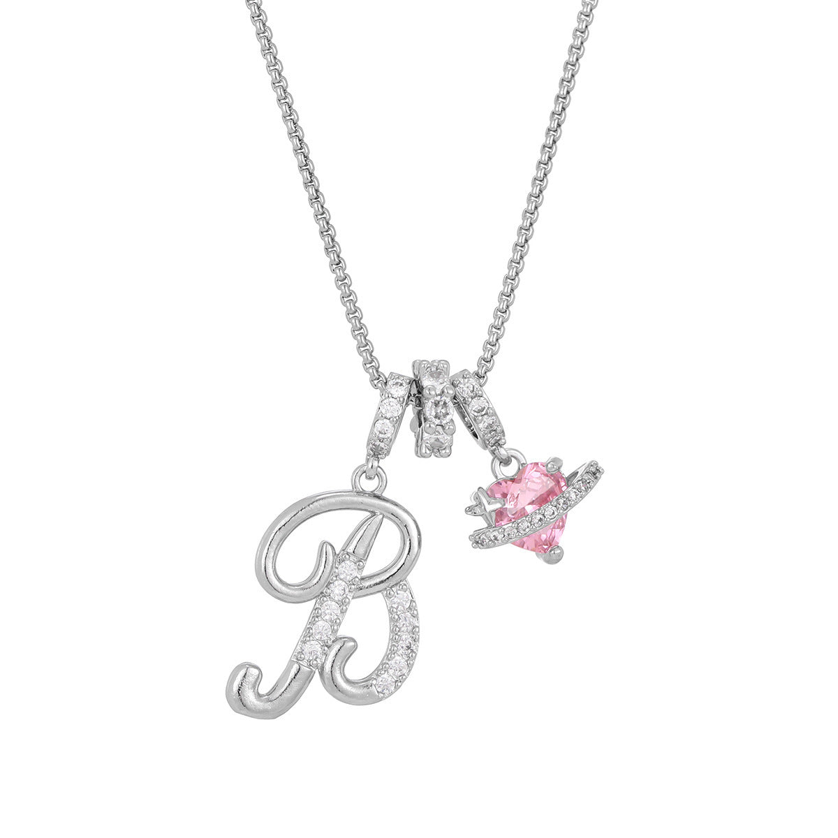 Dopamine English Letter Light Luxury Minority Necklaces