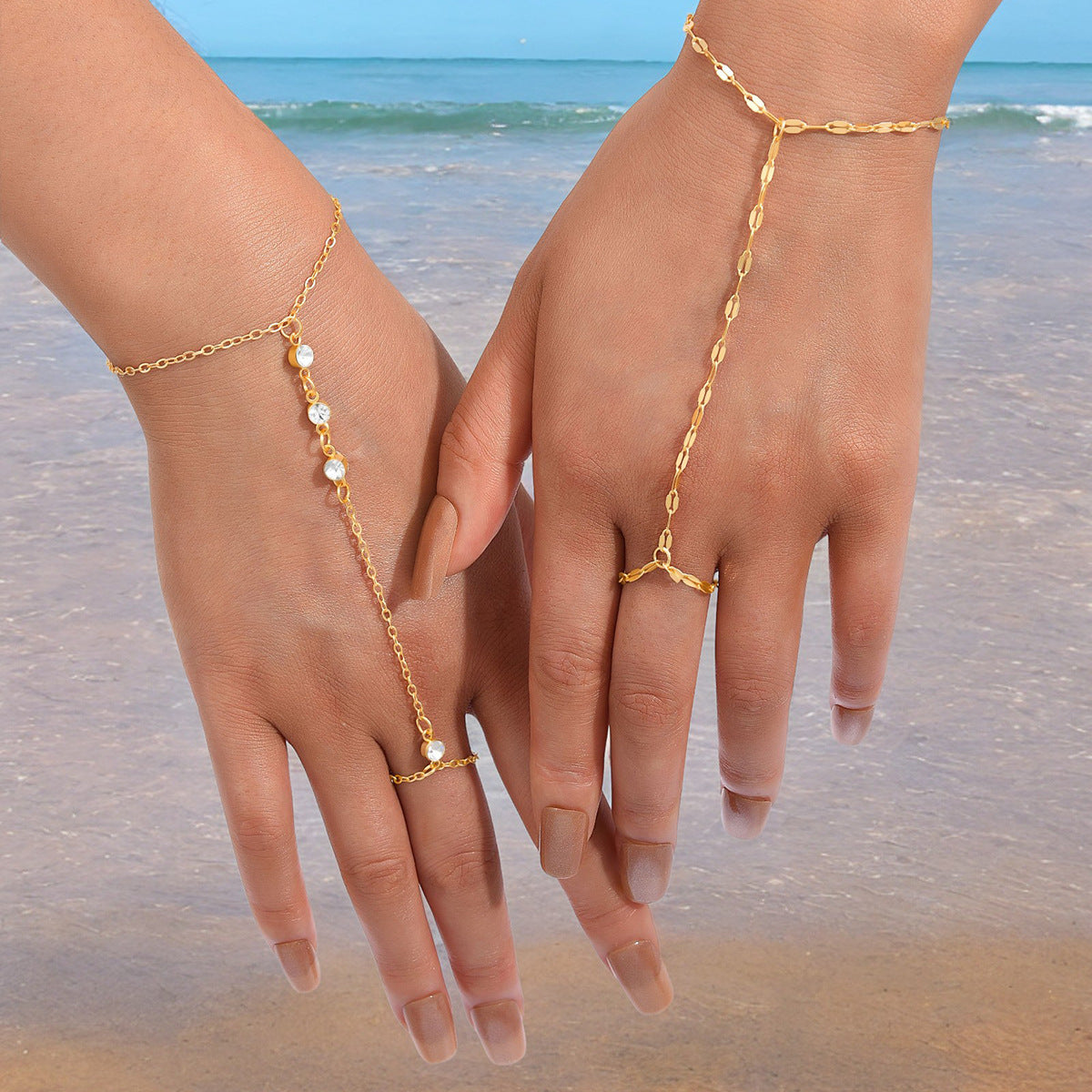 Zircon Imitation Pearl Beads Popular Fresh Simple Inlaid Bracelets
