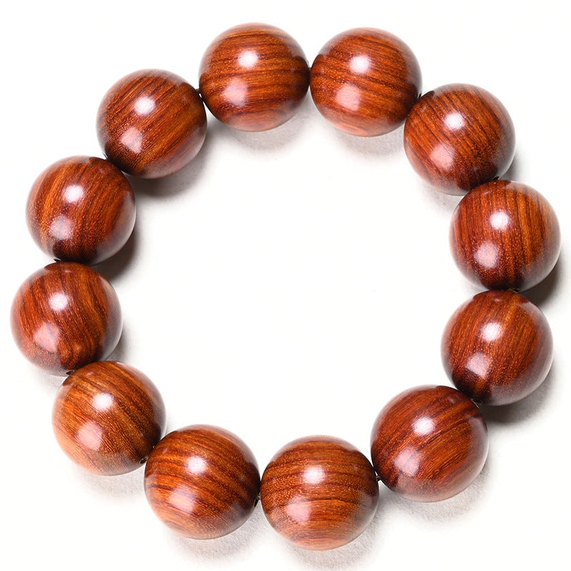 Women's & Men's Red Sandalwood Wooden Prayer Beads Popular Bracelet