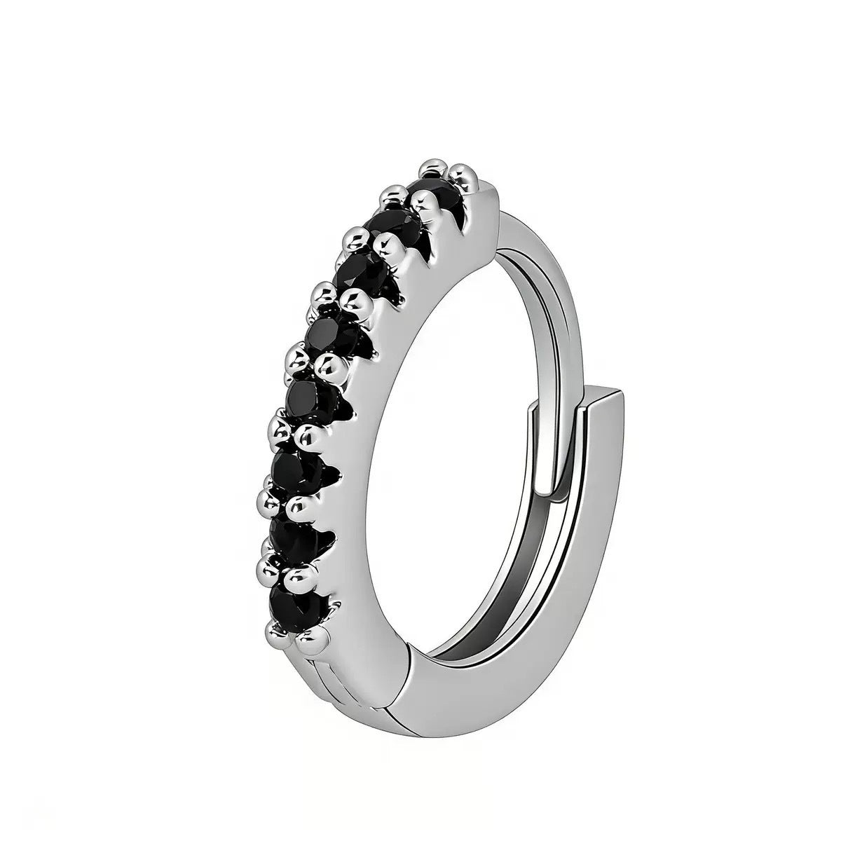 Women's Gang Drill Color Zircon Fashion Minimalism Copper Plating Earrings