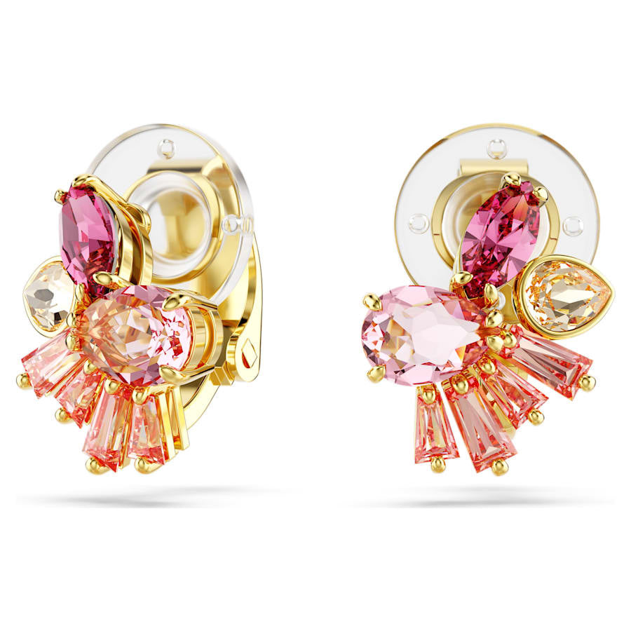Candy Colorful Female Austrian Crystal Contrast Earrings