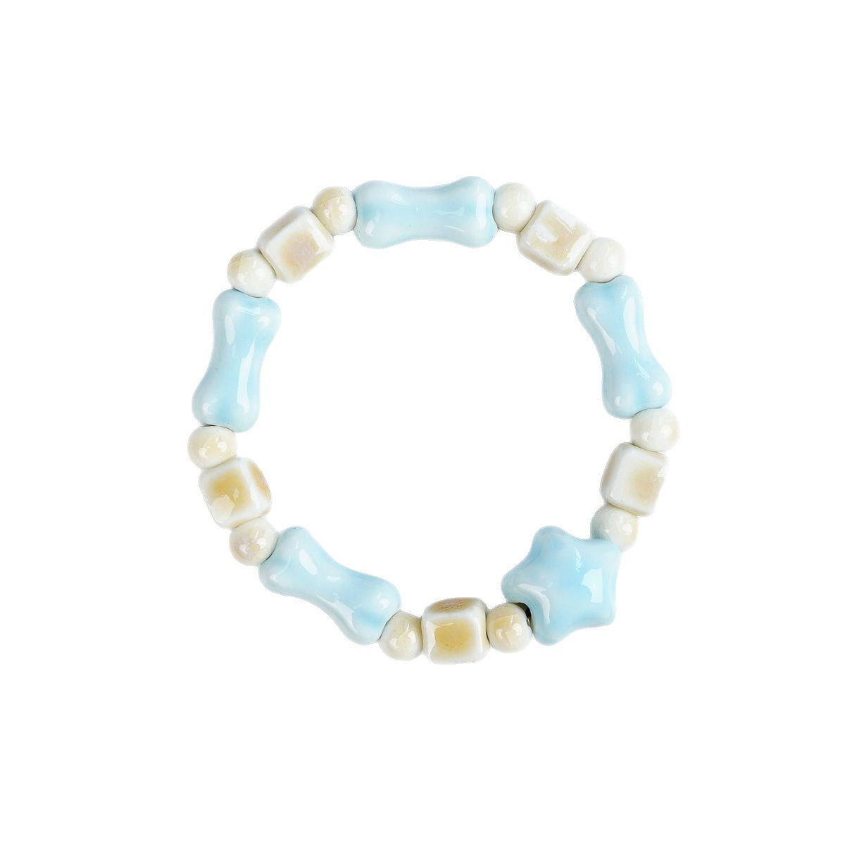 Women's Ceramic Beaded Fresh Antique Ethnic Style Simple For Summer Bracelets