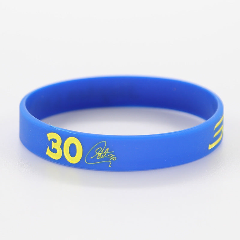 Star Black Mamba James Curry Letter Bracelet