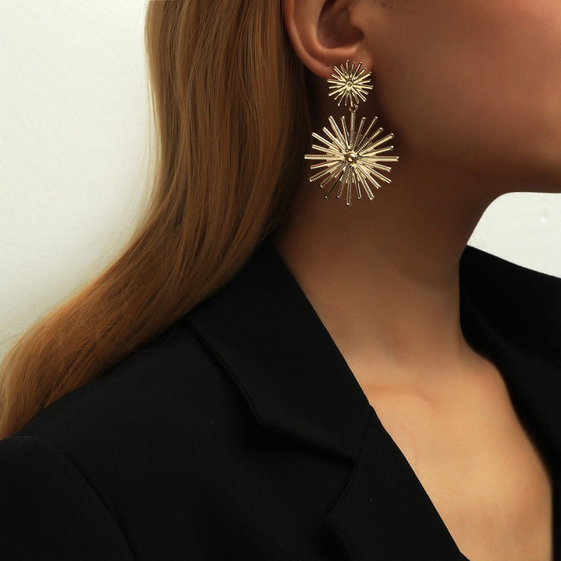 Fashion Exaggerated Personalized Cold Style Design Earrings
