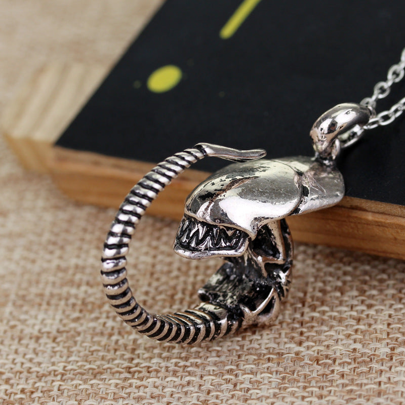 Television Nexus Ops Iron Warrior Alien Necklace