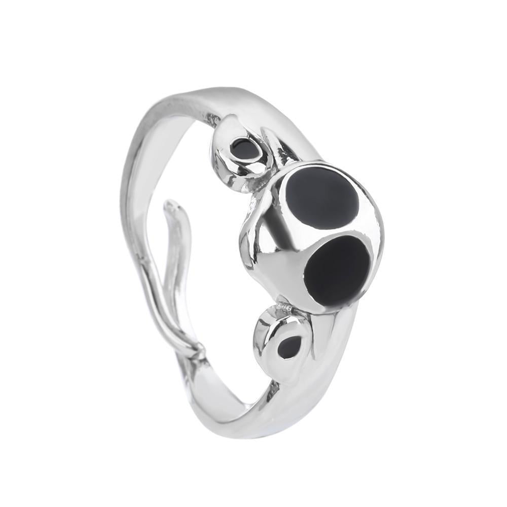 Women's & Men's Anime Flower Adjustable Ring