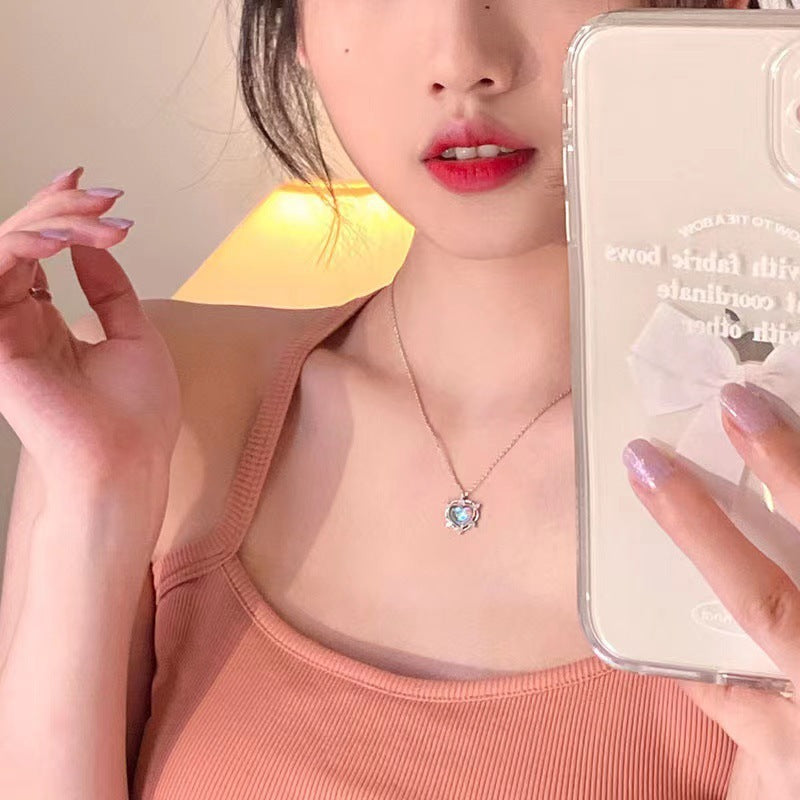 Minority Advanced Design Sense Clavicle Chain Neck Magic Love Female Necklace