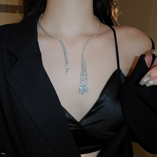 Clavicle Chain Fashion Special Interest Light Necklaces