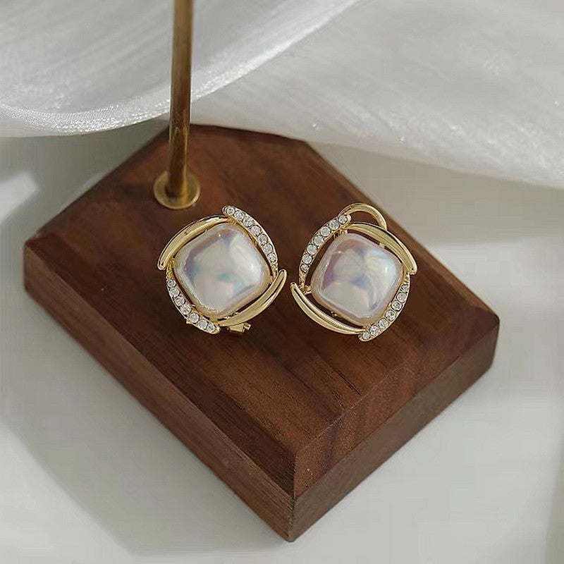 Pearl High Sense Special Interest Light Earrings