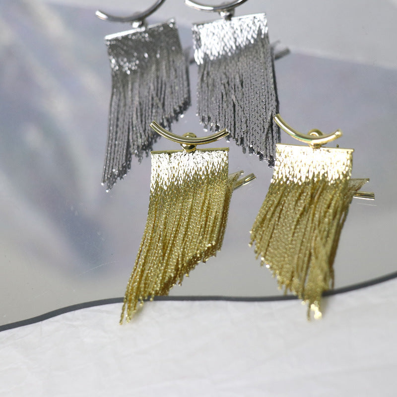 Metallic Tassel Niche Design Front Rear Wear Rings