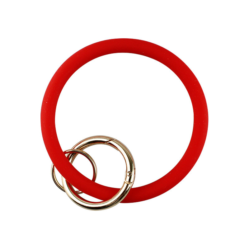 Large Round Silicone Key Case Gift Bracelets