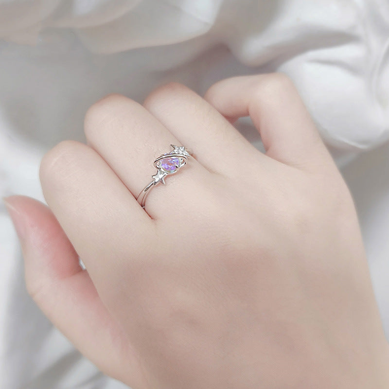 Temperament Wild Opening Adjustable Design Gift Fresh Ring