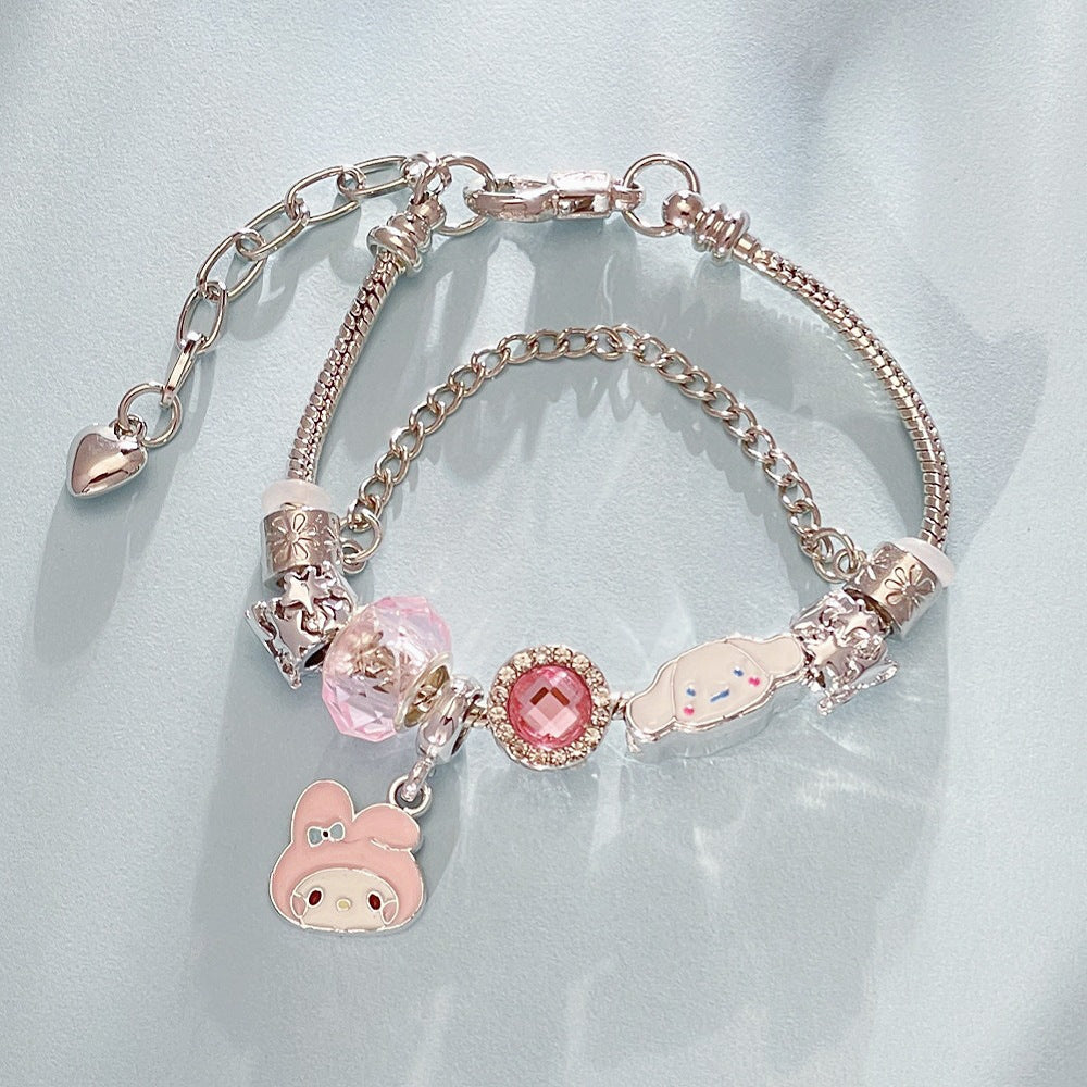 Children's Cartoon Clow Alloy Cute Live Jewelry Bracelets