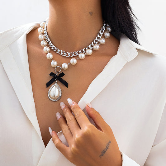Ornament Fashion Alloy Beads Affordable Luxury Style Necklaces