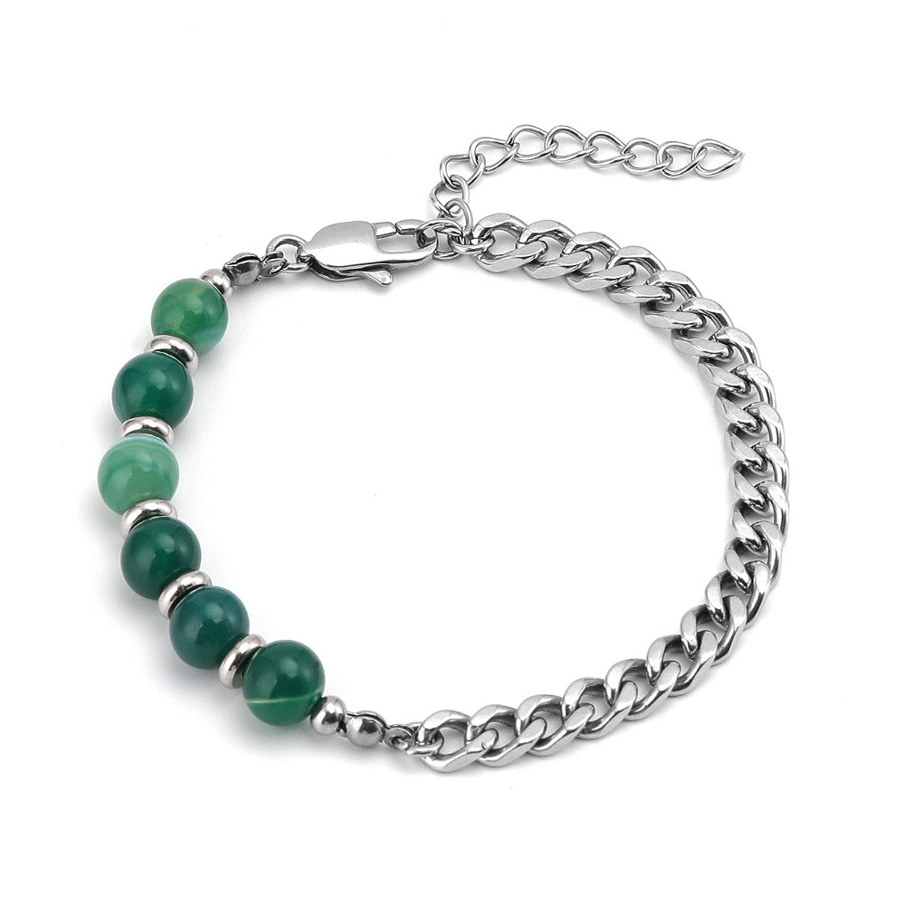 Stone Opal Stringed Pearls Ornament Girlfriends Bracelets