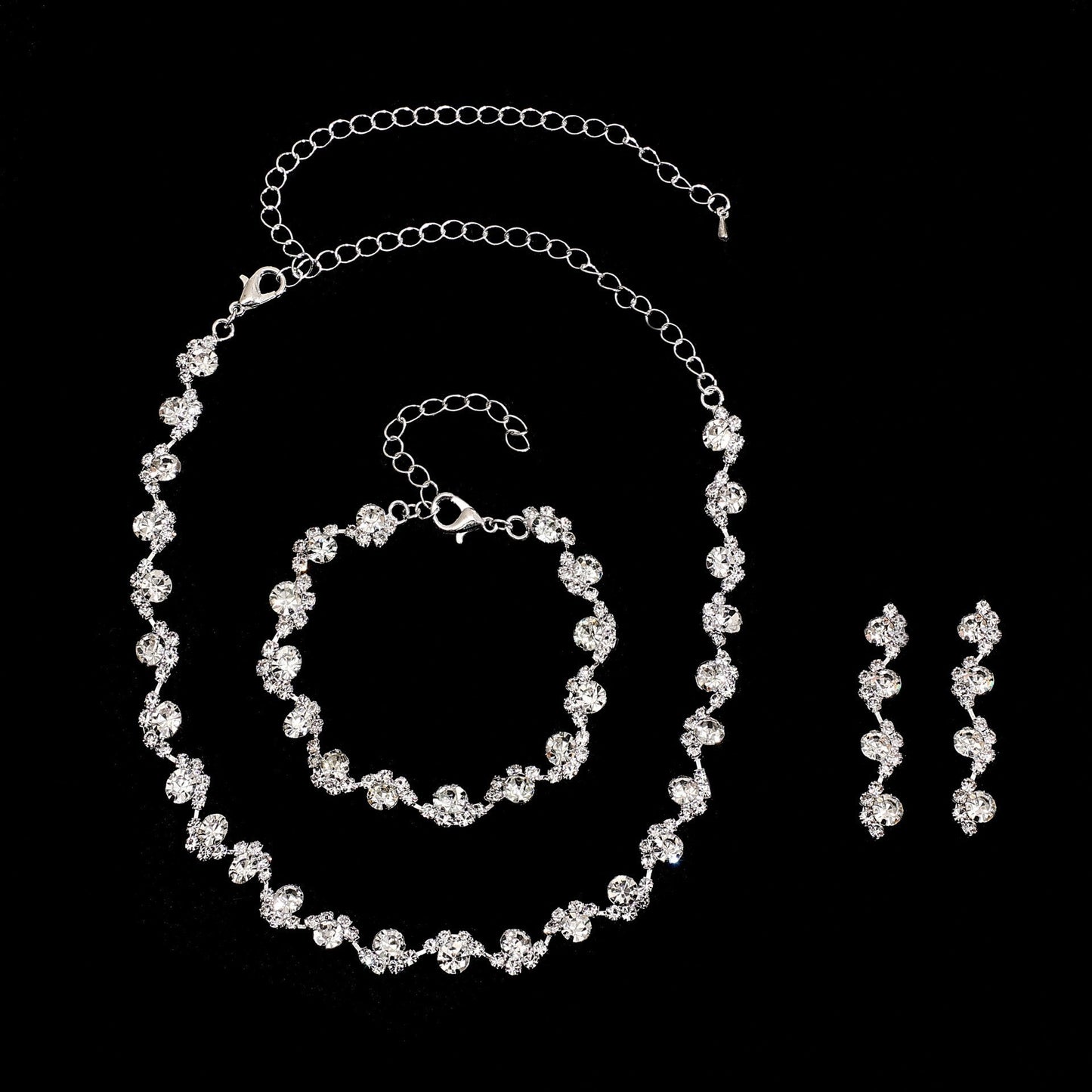 Fashion Claw Chain Zircon Elegant Design High Sense Necklace