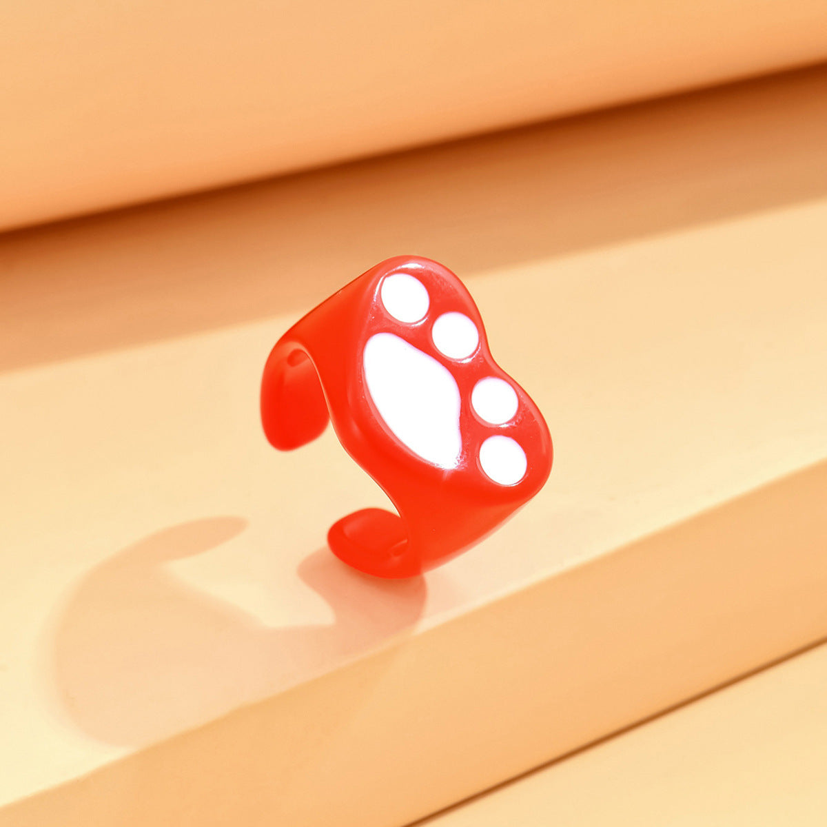 Monster Black Cat Female Dopamine Big Eyes Couple Little Finger Ring