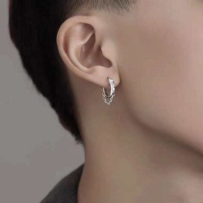 Art Selection Personality Cool Style Chain Popular Clip Hip Ear Buckle