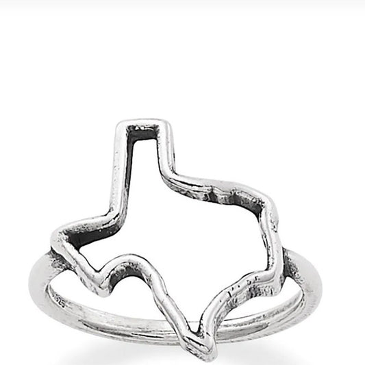 Women's & Men's Vintage African Map Hollow Geometric Rings