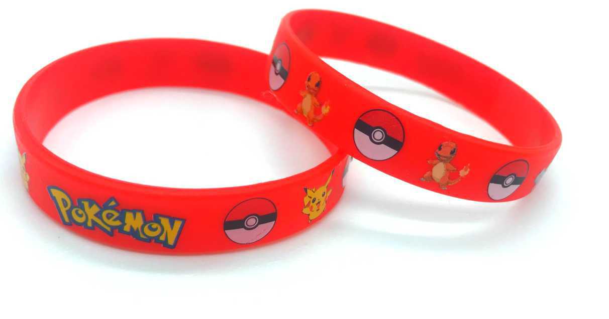 Casual Glamorous Cartoon Digital Silicone Printing Bracelet