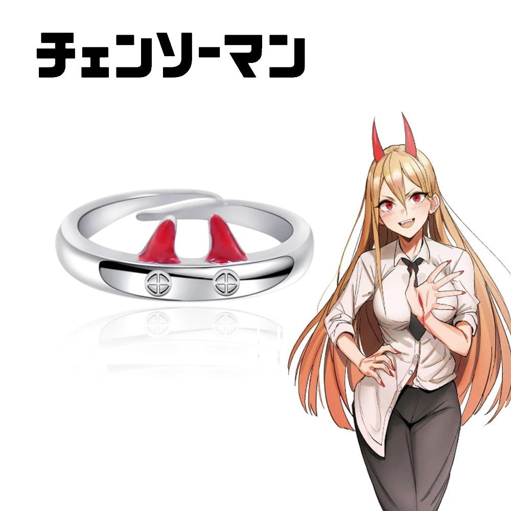 Back Battle Bone Worry Too Li Couple Rings