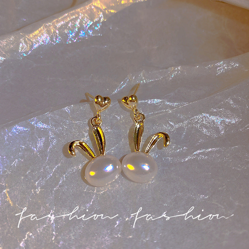 French Pearl High Sense Elegant Simple Earrings