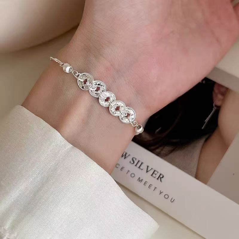 Women's Bow Twin Light Luxury Minority High-grade Exquisite Bracelets